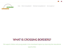 Tablet Screenshot of crossing-borders.at